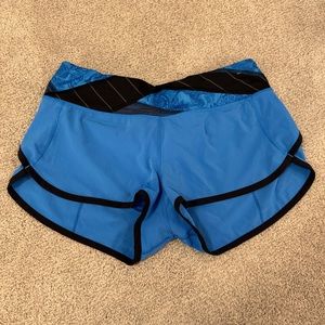 Lululemon Speed Short Blue - Size 4